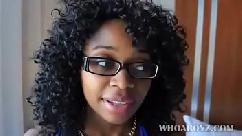 Ebony banks hace ejercicio y luego se la follan