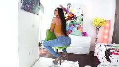 Diva latina tiene orgasmos anales temblorosos