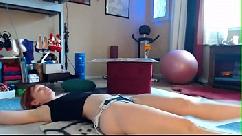 Pantalones cortos de pelota de yoga