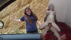 Ay duele pequeña e inocente chavita putipobre de tijuana le da las nalgas a un viejo por apoyo económico real no fake