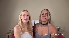 Las aficionadas desesperadas alex misty y misty r estiran sus coños apretados